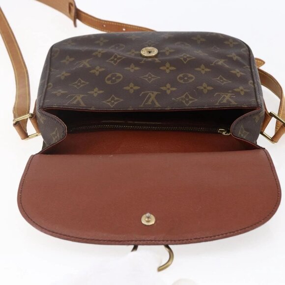 LOUIS VUITTON Monogram Saint Cloud GM Shoulder Bag M51242 LV Auth 146119 - Picture 10 of 16
